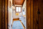 Second floor full bathroom with tub/shower combo